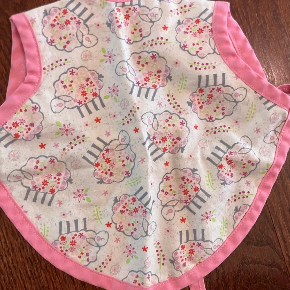 Handmade Winnie the Pooh Fabric baby bibs bundle